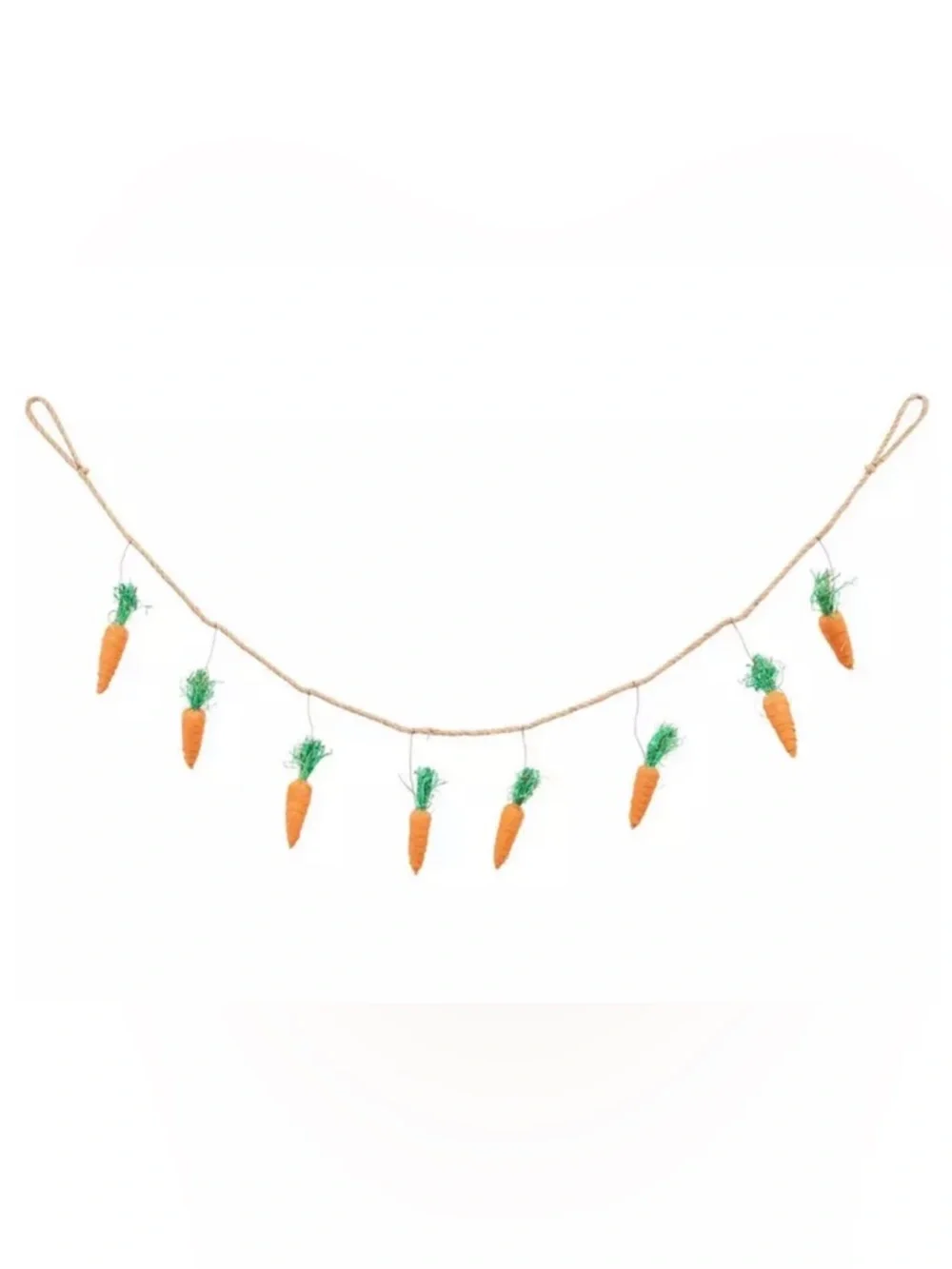 Burlap Carrot Hobby Lobby Garlands (set of 3)